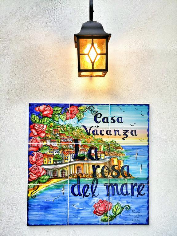 הוילה אמאלפי La Rosa Del Mare מראה חיצוני תמונה